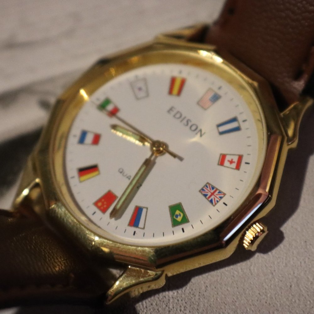 Edison Country Flag Watch - image 7